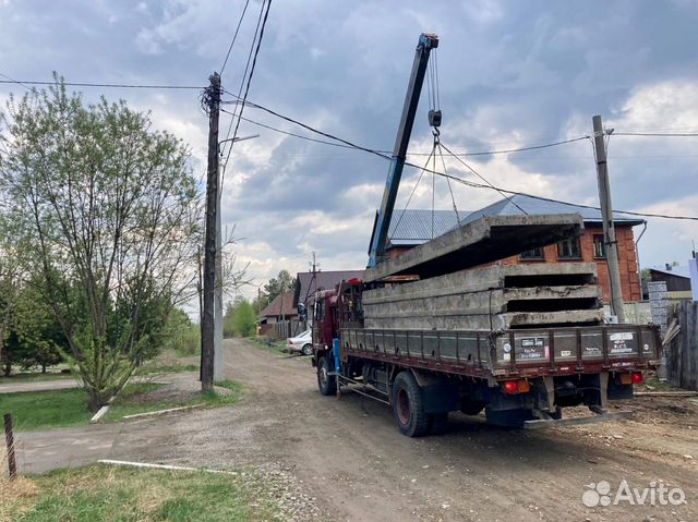 Услуги кран-борта.Борт 8т. Стрела 3т