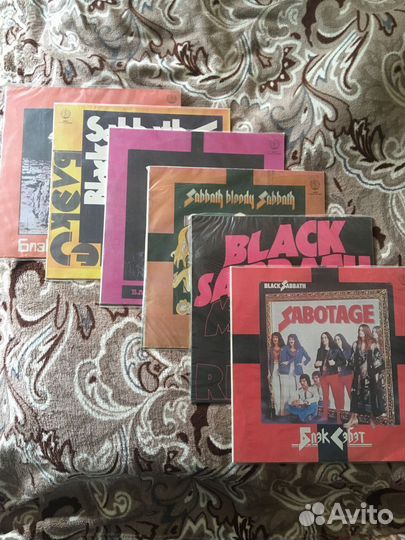 Виниловые пластинки Black Sabbath