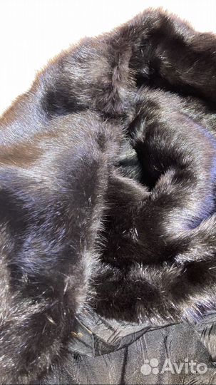 Шуба норковая с капюшоном 44 46