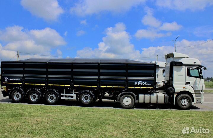 Полуприцеп зерновоз FOX Trailer Зерновоз-бортовой 4 оси, 2023