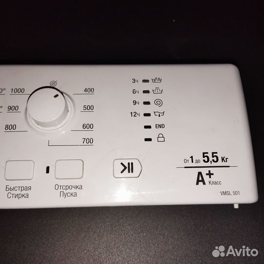 Панель индикации стиральной машины Ariston