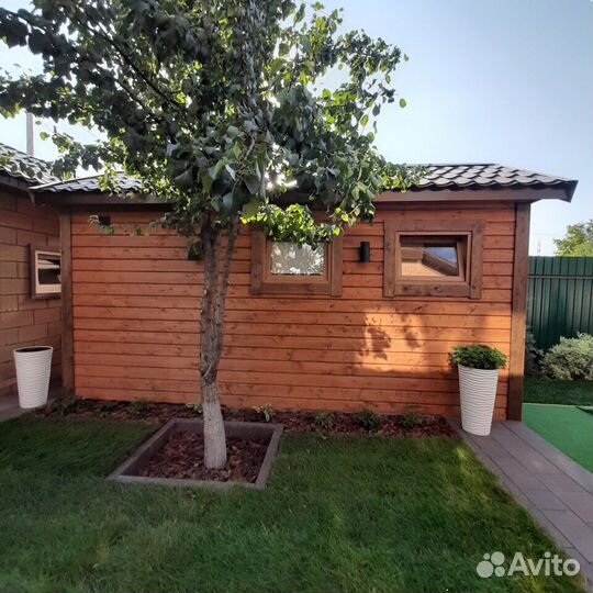 Баня каркасная под ключ