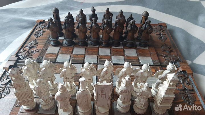 Шахматы деревянные ручной работы новые