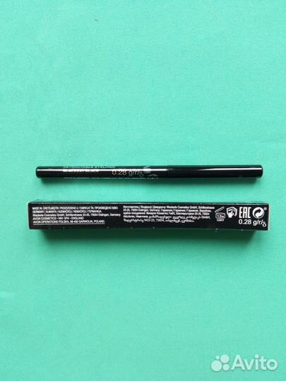 Карандаш для глаз glimmerstick Blackest Black Avon