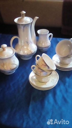 Сервиз кофейный СССР фарфор