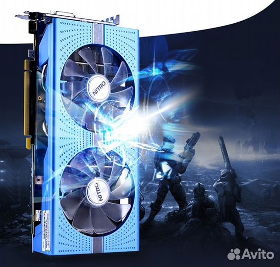Видеокарта sapphire RX 590 nitro 8 гб, графический