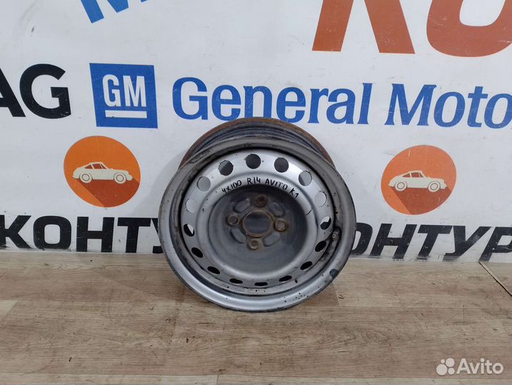 Диск штампованый 4x100 R14