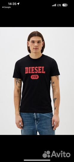 Футболка Diesel (M) оригинал