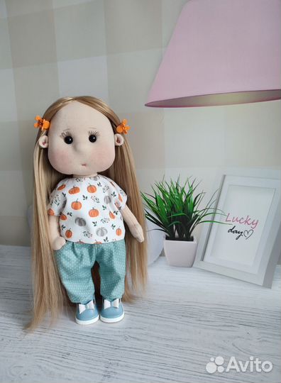 Текстильная кукла, игровая