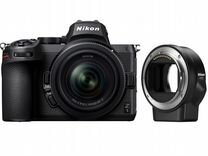 Цифровая камера Nikon Z5 + 24-50mm + FTZ Adapter