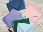 Конверты бумажные/цветные конверты