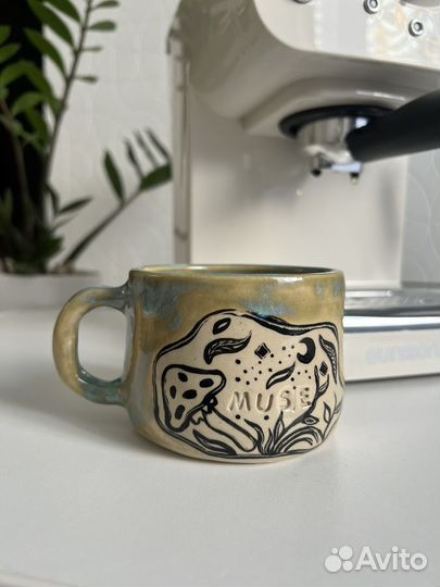 Кружка керамическая ручная работа