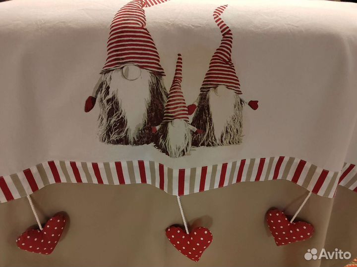 Новогодняя штора Bonprix новая