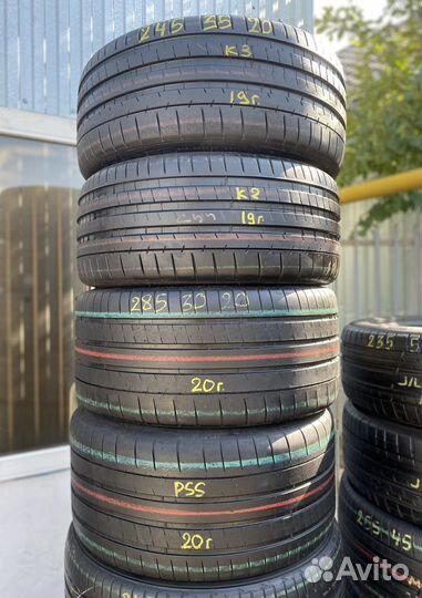 Michelin Pilot Super Sport 245/35 R20 и 285/30 R20