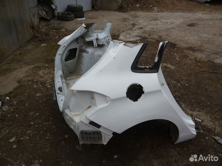 Citroen c4 b7 задняя часть кузова крылья панель