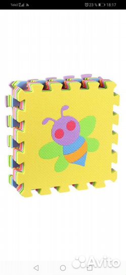 Развивающие коврики пазл бу пакетом