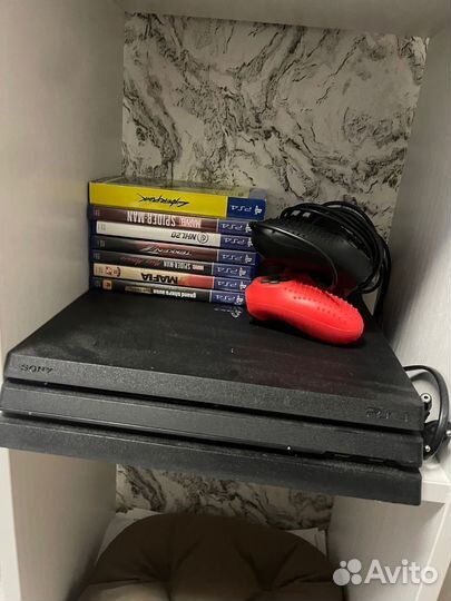 Sony playstation 4 PS4 pro 1tb с играми