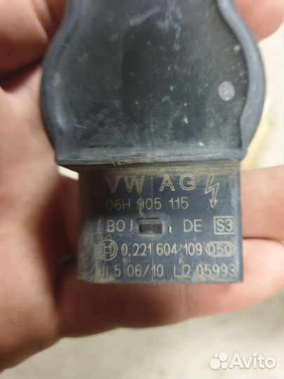 Катушка зажигания volkswagen