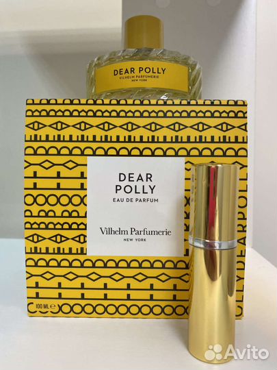 Духи Dear Polly Vilhelm Parfumerie, 10, 30, 100мл