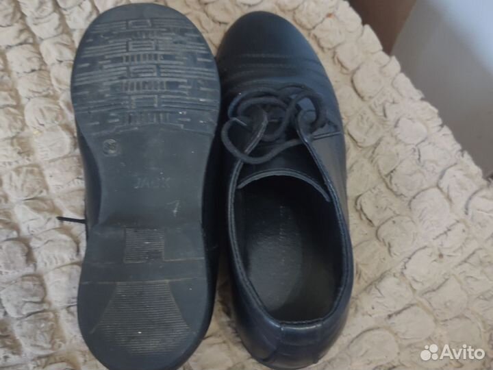 Ботинки кожаные 35 размер