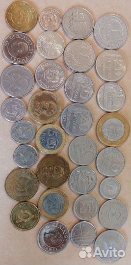Монеты Латинской Америки