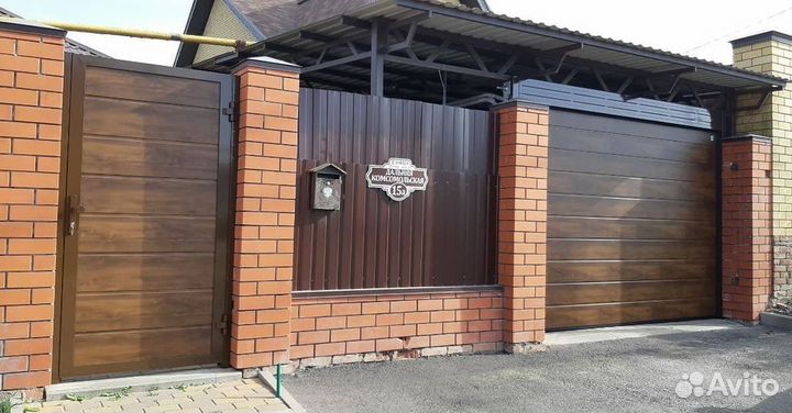 Ворота Херман монтаж до 72