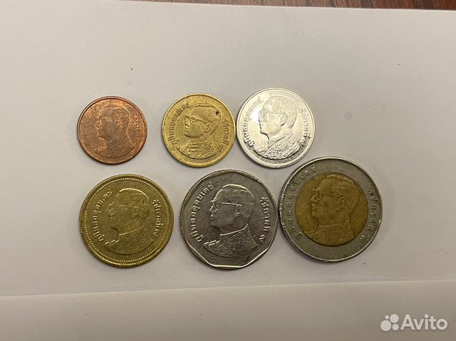 Полный набор монет из Тайланда с Рамой IX