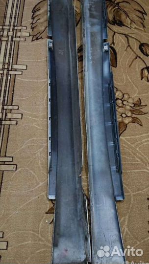 Накладки на пороги на бмв е 87