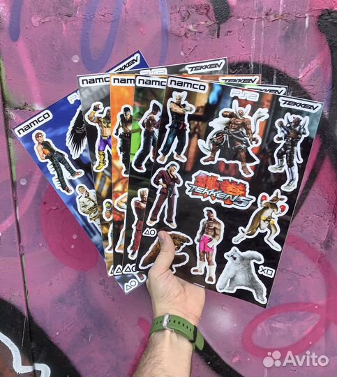 Tekken 5/Теккен5 Стикеры/Наклейки