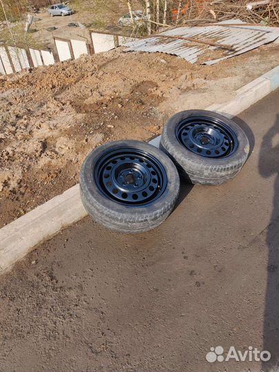 Штампованные диски r16 на KIA