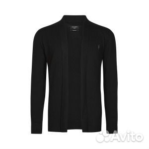 Кардиган AllSaints Mode Merino, черный