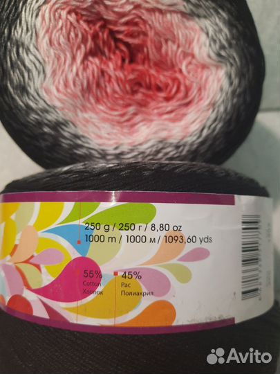 Пряжа YarnArt flowers
