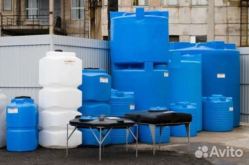 Бочка пластиковая, бочка для воды