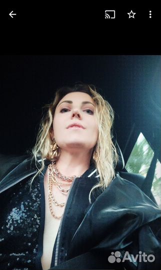 Бомбер из органзы