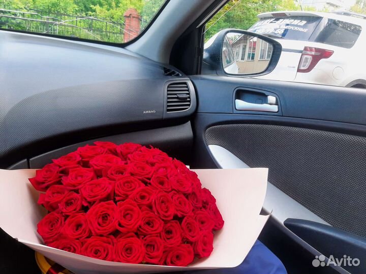 Свежие розы 