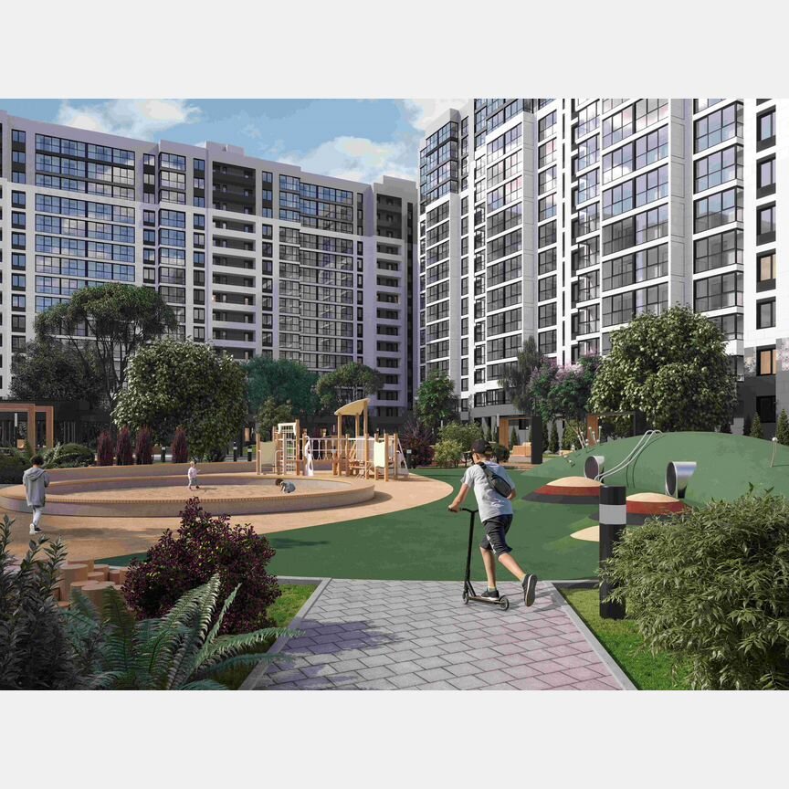 Квартира-студия, 29,8 м², 12/16 эт.