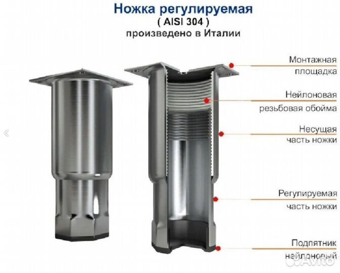 Стол холодильный Hicold GNE 11/TN О без борта