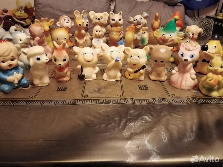 Игрушки резиновые СССР