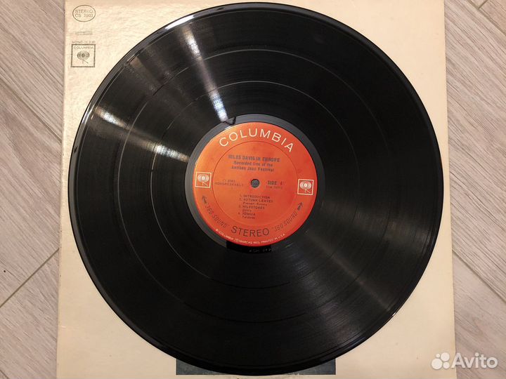 Виниловая пластинка Lp Miles Davis in Europe