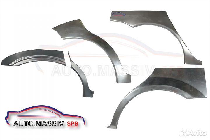 Арки ремонтные Audi A4 B6 рест