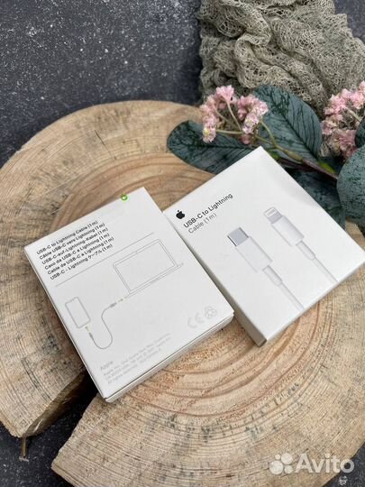 Кабель apple lightning usb c