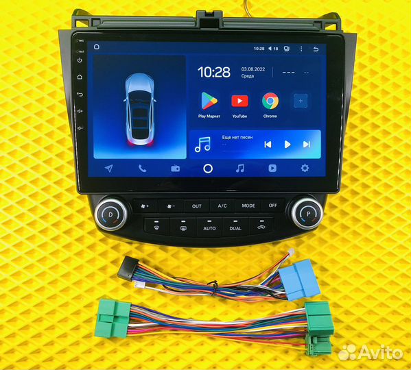 Магнитола штатная на android Honda Accord 7