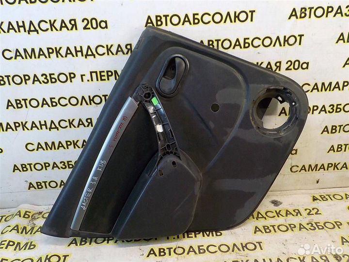 Обшивка двери задней левой Renault Duster 2012