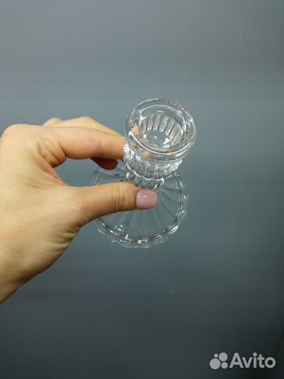 Подсвечник хрусталь стекло