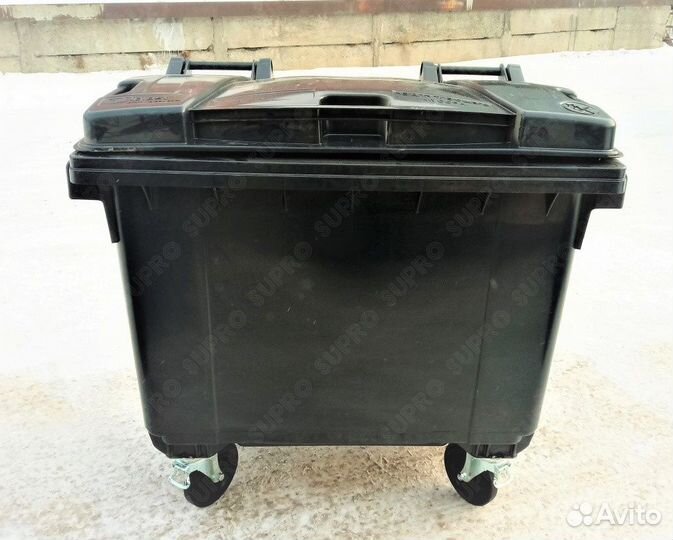 Пластиковый евроконтейнер 660л Ш5879