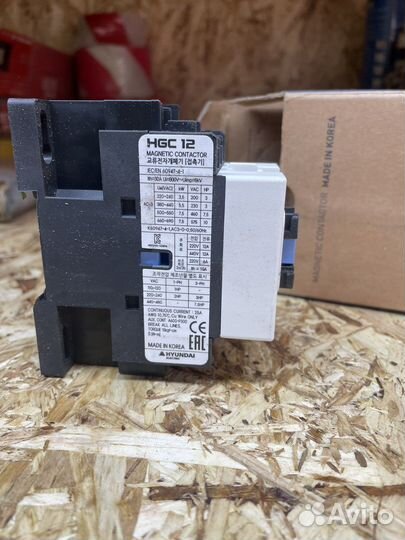Пускатели Контакторы тепловве реле разные hyundai
