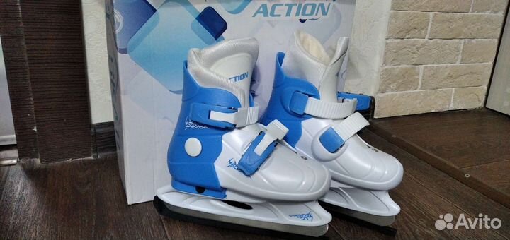 Коньки раздвижные 29-32