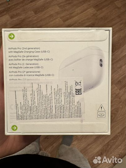 Наушники apple airpods pro 2 usb c