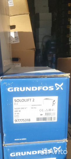 Grundfos насосы Sololift 2, C3, WC1, WC3, CWC3, D2