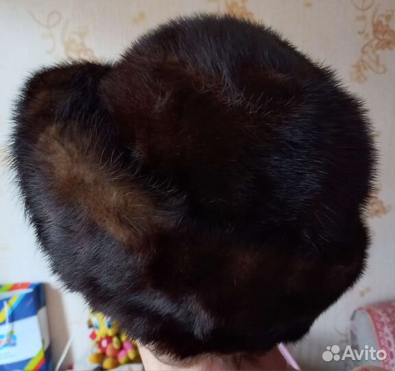 Шапка норковая женская